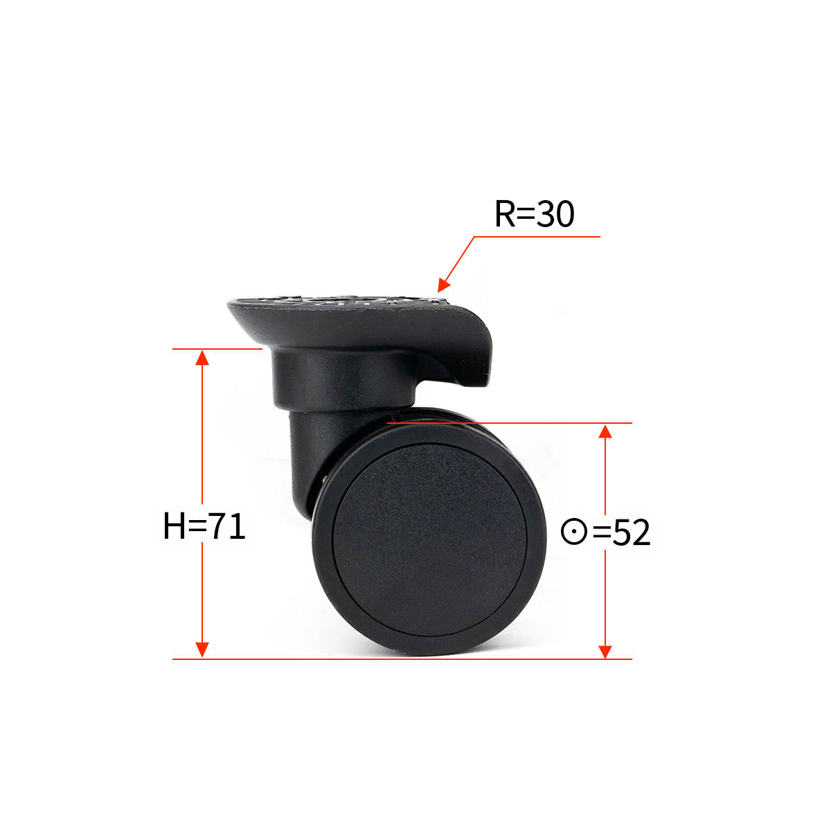 High-Quality 360-Degree Waterproof Steering Wheels | Sundes Luggage Accessory Technologies